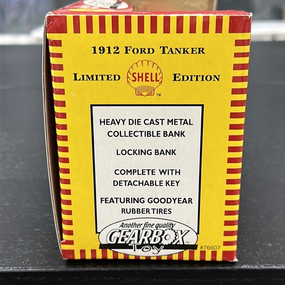 Shell Motor Oil Co. Vintage 1912 Ford Car Coin Bank - Picture 6 of 12